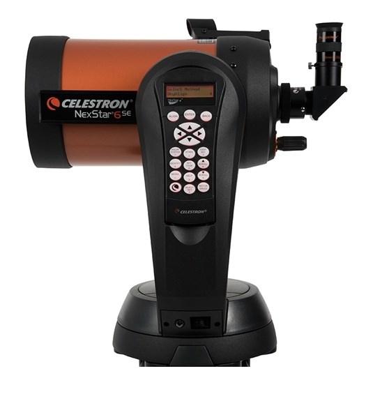 Teleskop Celestron NexStar 6SE - sort/orange billede