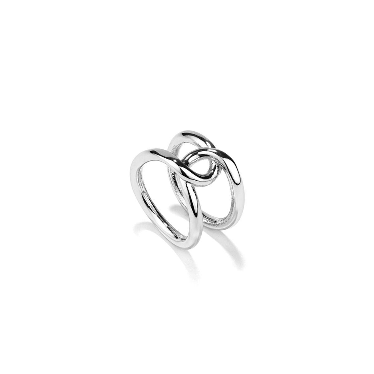 Ring dame Radiant - sølvfarvet, str. 16 billede