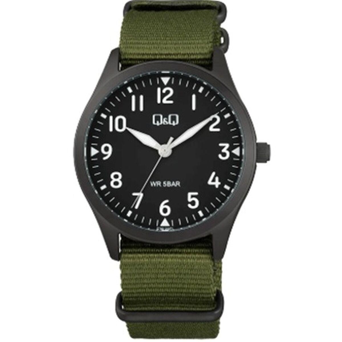 Q&Q GENT Only Time herreur - Ø 39 mm, nylonrem, 5 atm billede