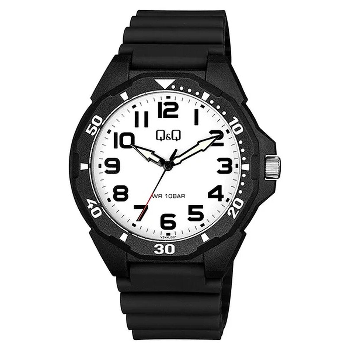 Q&Q GENT Only Time herreur - kvarts, 43 mm, 10 ATM billede