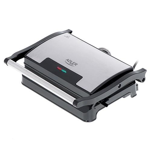 Elgrill Adler AD 3052 – kompakt bordgrill i rustfrit stål billede