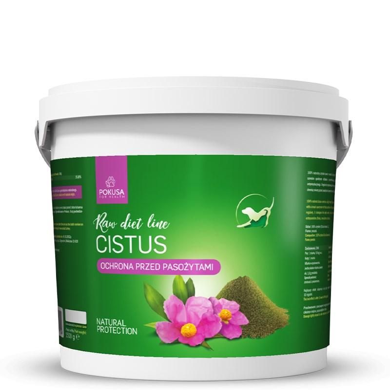 Kosttilskud til kat – POKUSA Raw Diet Line Cistus 100 g billede