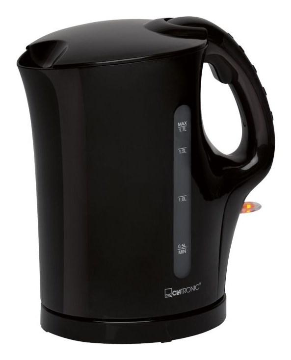 Elkedel Clatronic WK 3819 - 1,7 l, 2.200 W, sort billede