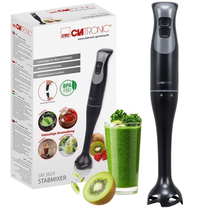 Stavblender – Clatronic SM 3824, 350 W, sort billede