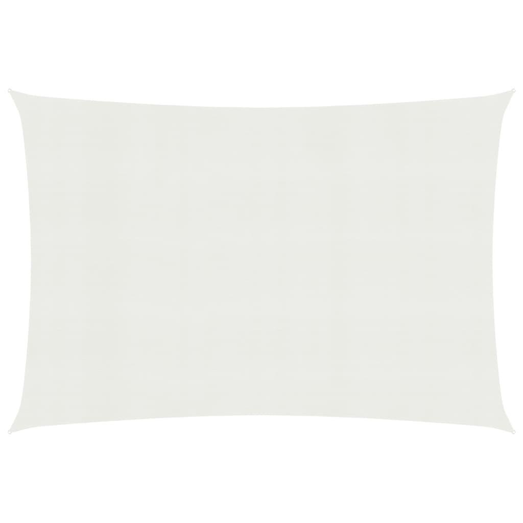 Solsejl 160 G/M² 2X2,5 M Hdpe Hvid - 2.5 x 3 m