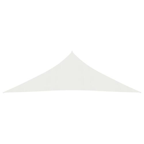 Solsejl 160 g/m² 3x3x4,2 m HDPE hvid