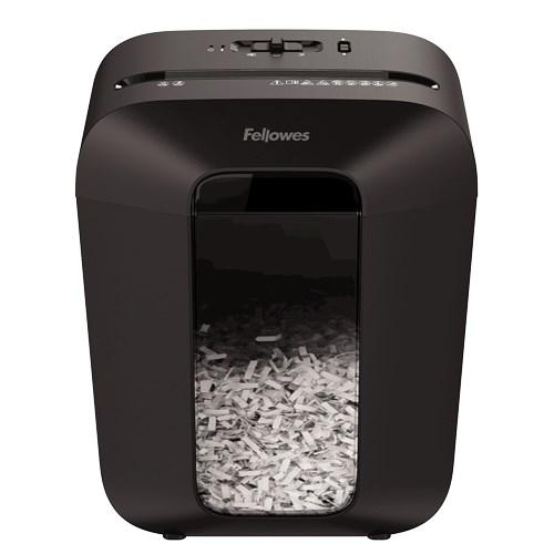 Makulator krydssnit - Fellowes Powershred LX50, sort