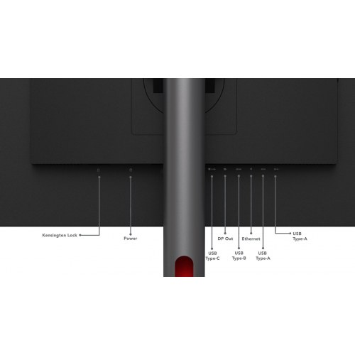 Skærm 27" Lenovo ThinkVision P27h-30 - QHD IPS, USB-C, sort