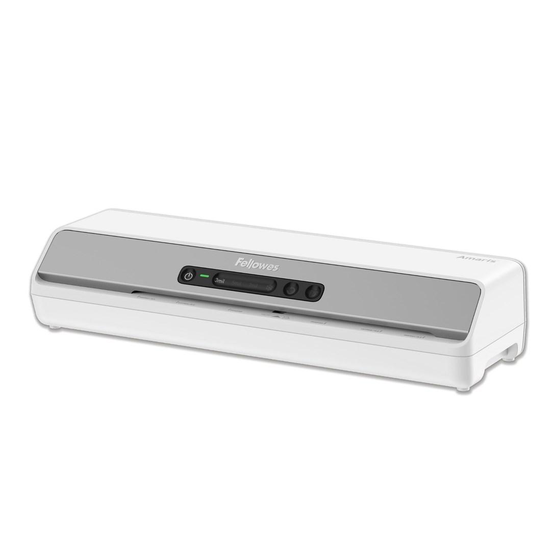 Lamineringsmaskine A3 - Fellowes Amaris, kold/varm, 780 mm/min, hvid/grå billede