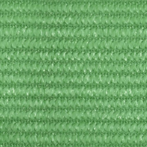 Solsejl 4×4 m - HDPE 160 g/m², lysegrøn firkantet