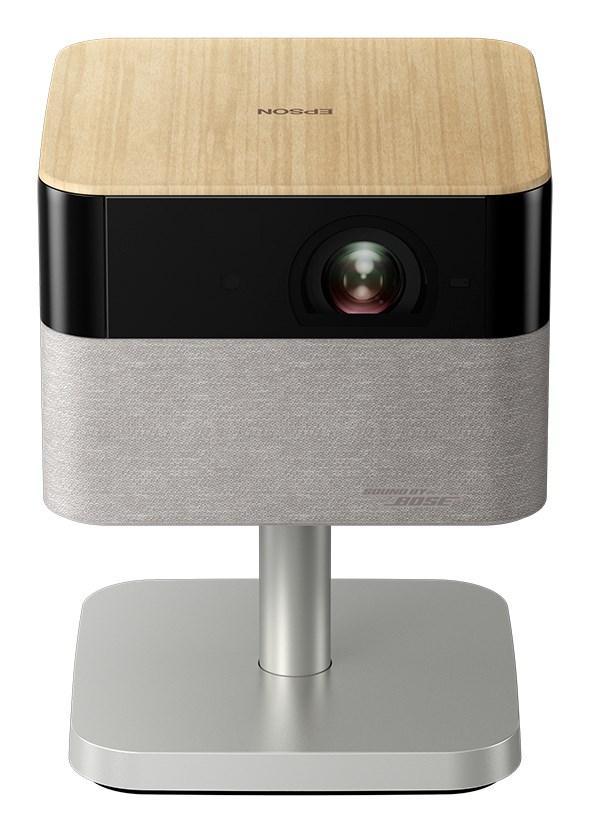 Projektor til hjemmebio Epson EF-72, 3LCD, 4K, 1.000 ANSI lumen - sort/eg/sølv