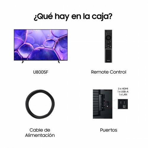 Smart TV Samsung 55" 4K UHD LED (TU55U8005) med HDR