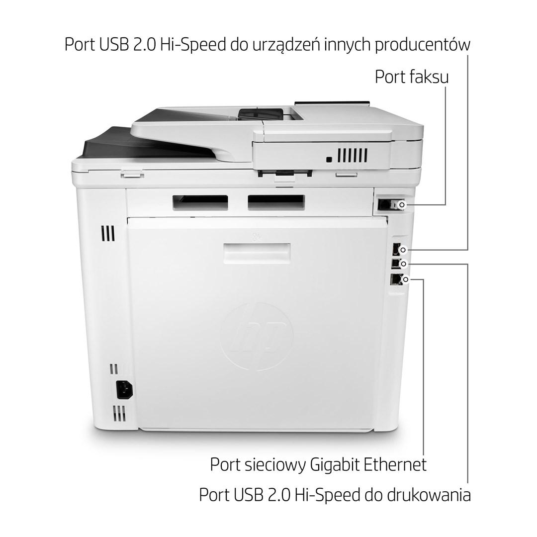 Laserprinter farve multifunktion HP LaserJet Enterprise MFP M480f