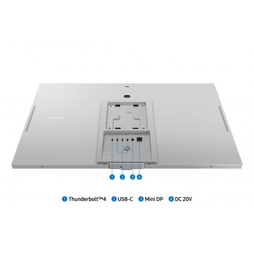 Skærm 27" Samsung S90PC 5K Ultra HD IPS - Sølv