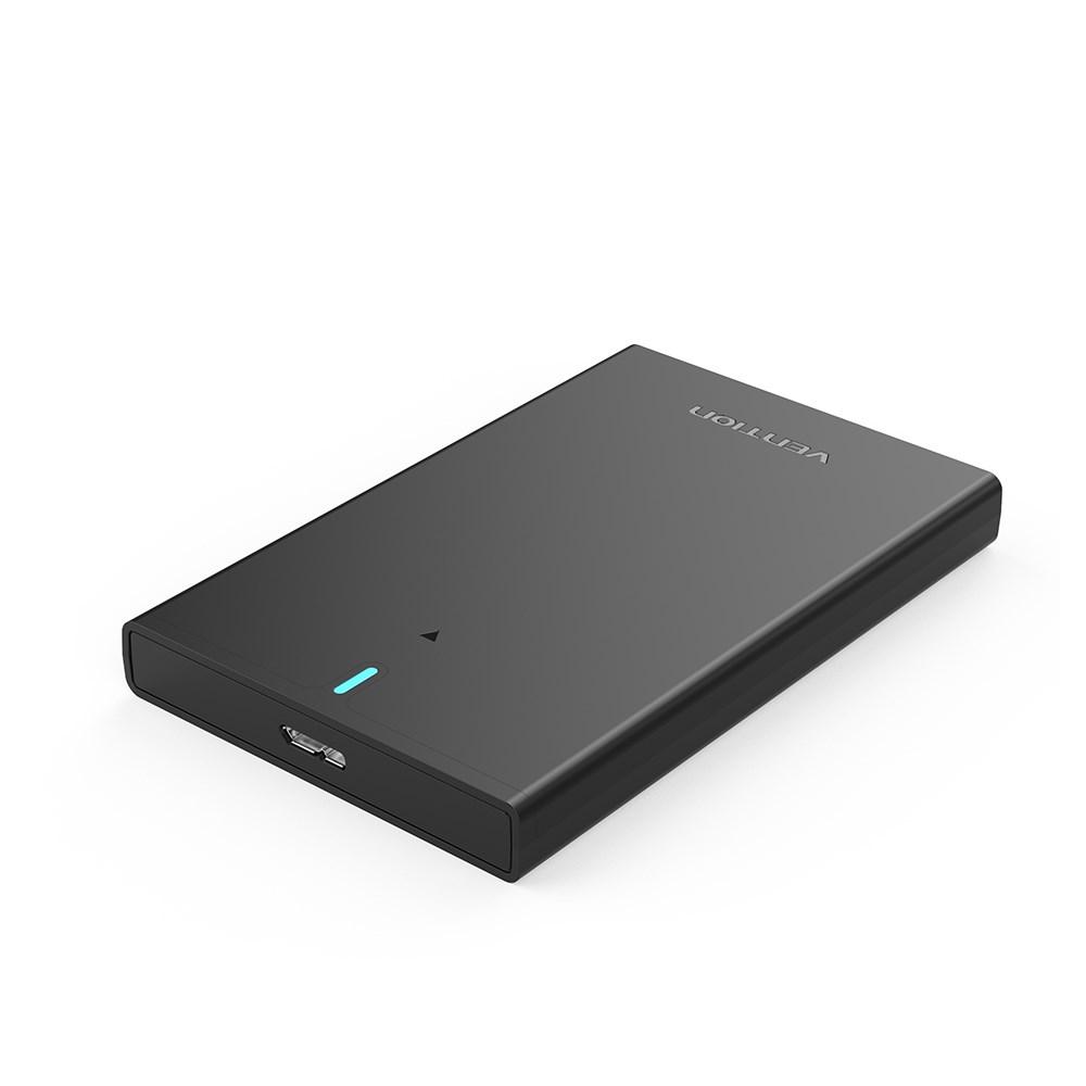 Harddisk-kabinet 2,5" USB 3.0 - Vention, sort billede