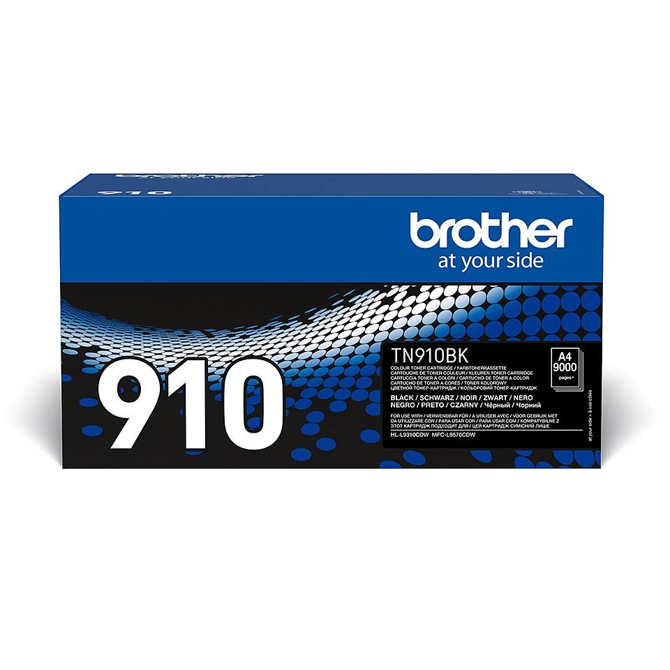 Toner Brother TN-910BK - sort, original, 9.000 sider