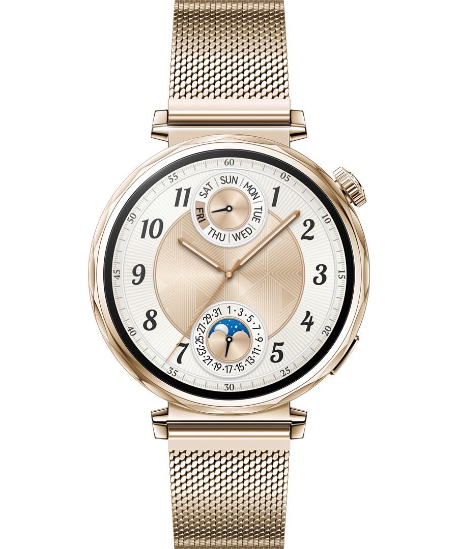 Smartwatch Huawei Watch GT 5 41 mm - AMOLED, GPS, guld
