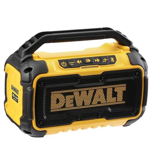 Bluetooth højttaler DeWalt DCR011 XJ - gul/sort med jack og USB