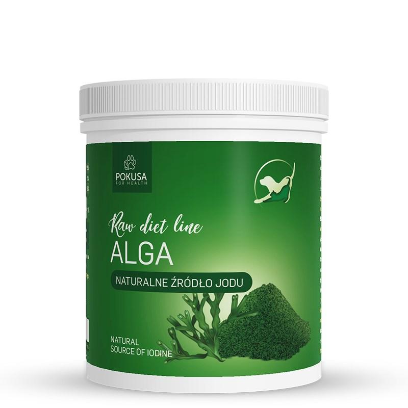 Kosttilskud til kat – POKUSA Raw Diet Line Bio Alga 350 g billede