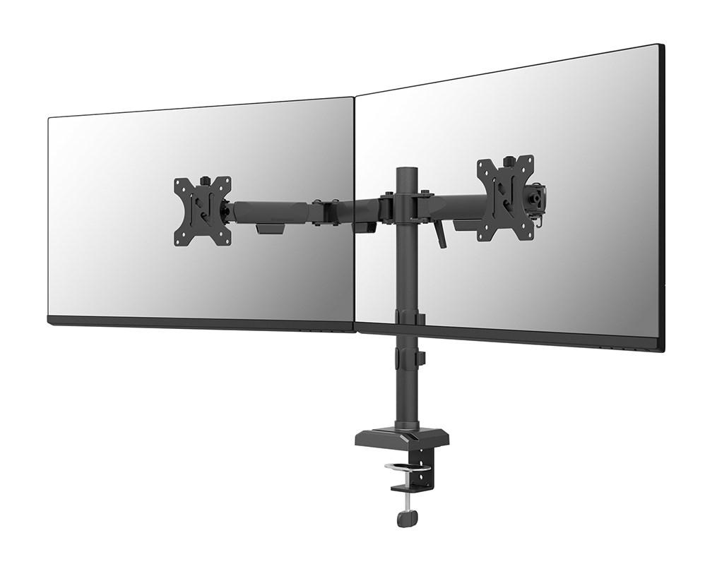 Skærmholder til bord 10-32" dobbelt - NEWSTAR Neomounts DS60-600BL2 billede