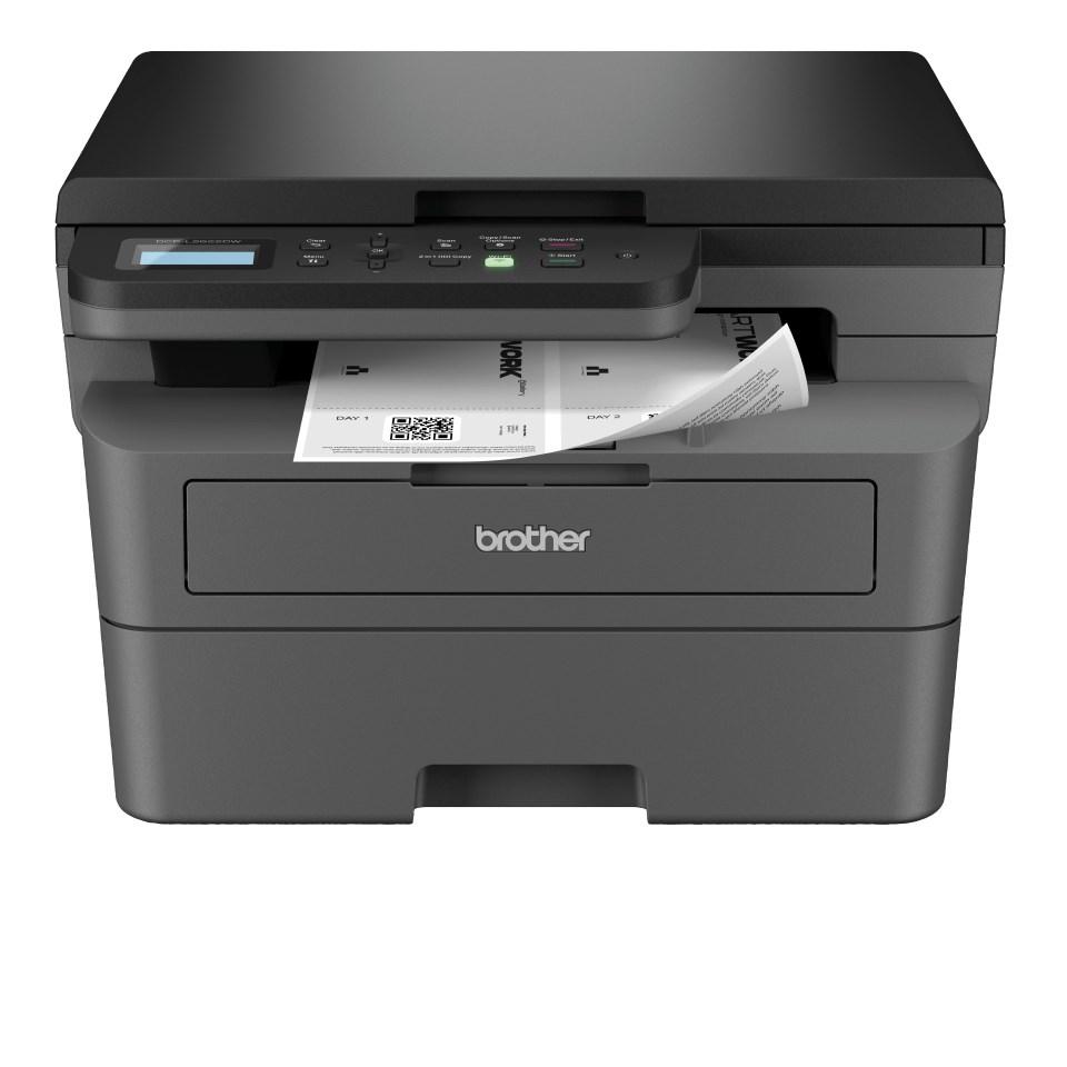 Laserprinter Brother DCP-L2622DW A4 mono med Wi‑Fi (34 s/min) billede