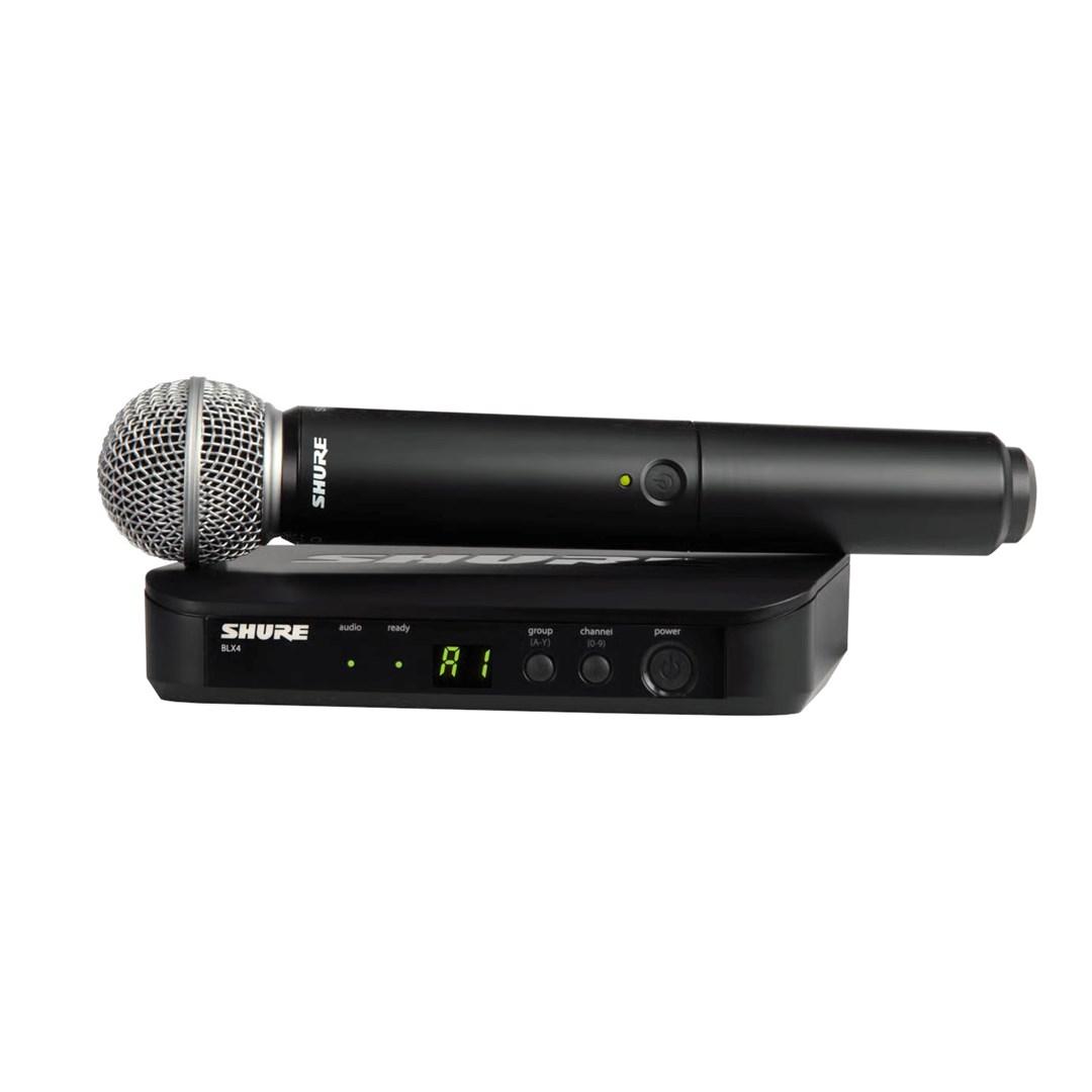 Trådløst mikrofonsystem Shure BLX24E/SM58-H8E - med SM58 håndmikrofon