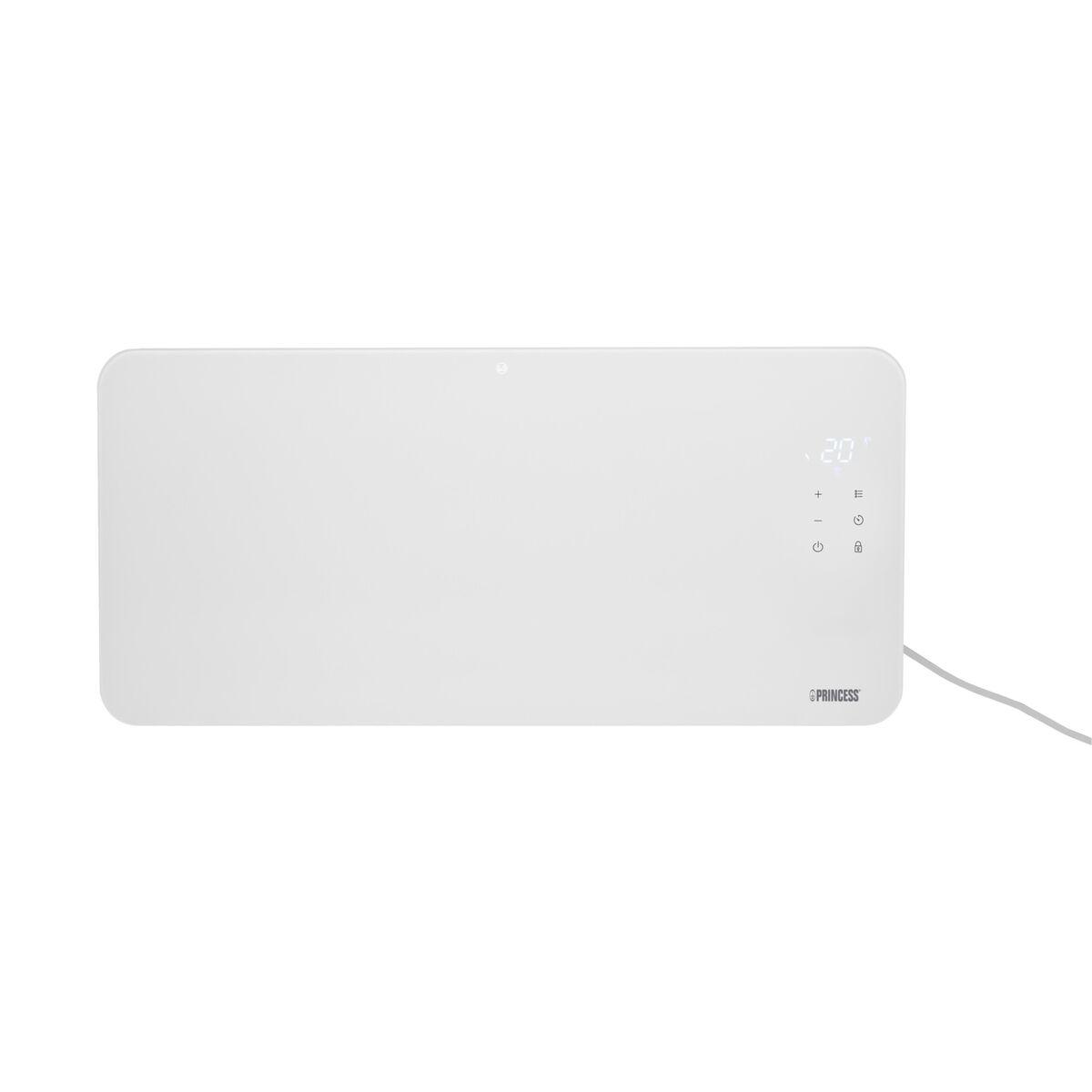 Elradiator Princess Cristal Smart 2000 W med Wi‑Fi - hvid billede