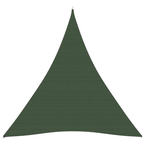 Solsejl 4/5x5 m 160 g/m² HDPE mørkegrøn