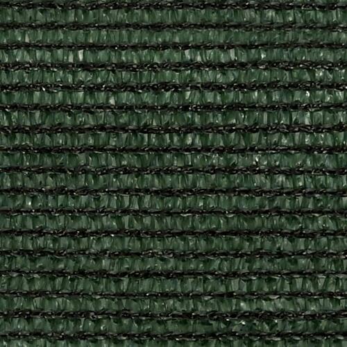 Solsejl 3/4x3 m 160 g/m² HDPE mørkegrøn