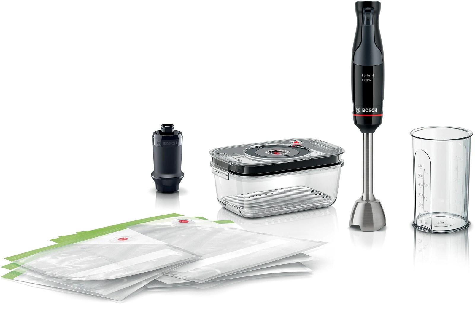 Bosch Serie | 4 ErgoMaster MSM4B6V2 - Stavblender - 1 kW - sort anthracit