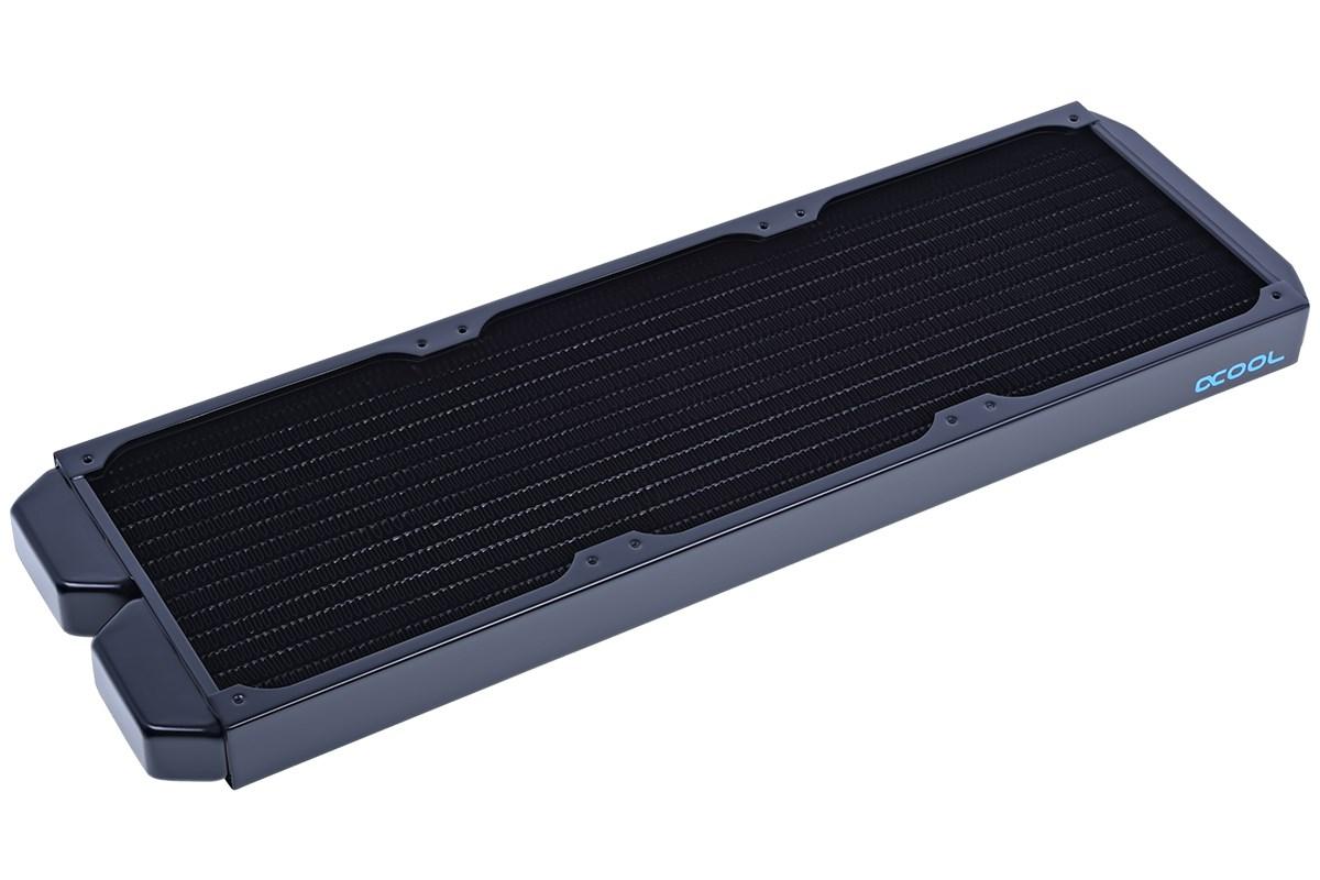 Alphacool NexXxoS ST30 420 mm radiator i fuld kobber - sort billede