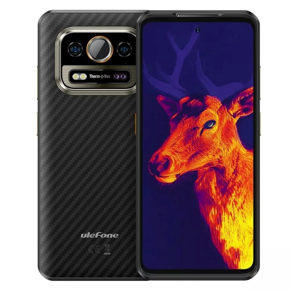 Ulefone Armor 25T 6/256 GB - Frost Black smartphone uden oplader billede