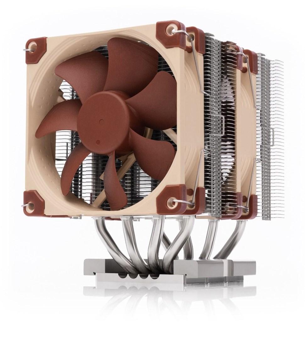 Noctua NH-D9 DX-4677 4U - CPU luftkøler 92 mm, aluminium/beige/brun billede