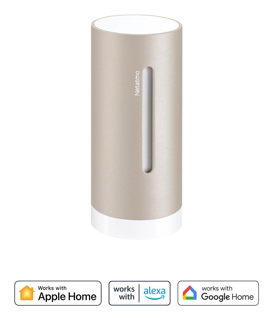 Netatmo NIM-S smart vejrstation - Sand, batteridrevet billede