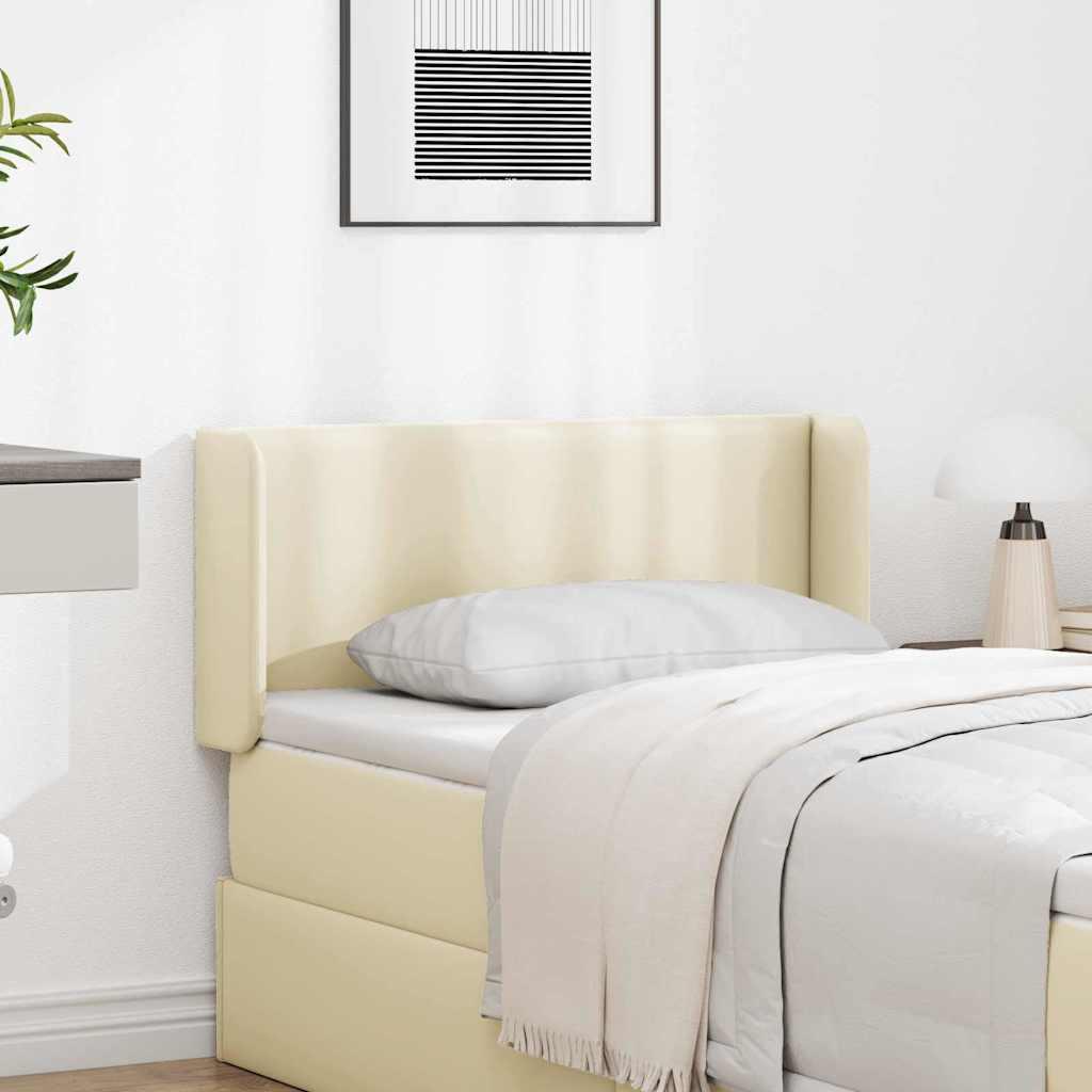 Hovedgærdeøre Creme 40,5 x 40,5 x 4 cm PVC billede