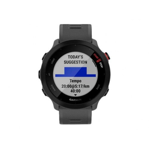 Garmin Forerunner 55 42 mm – grå GPS-smartwatch til træning