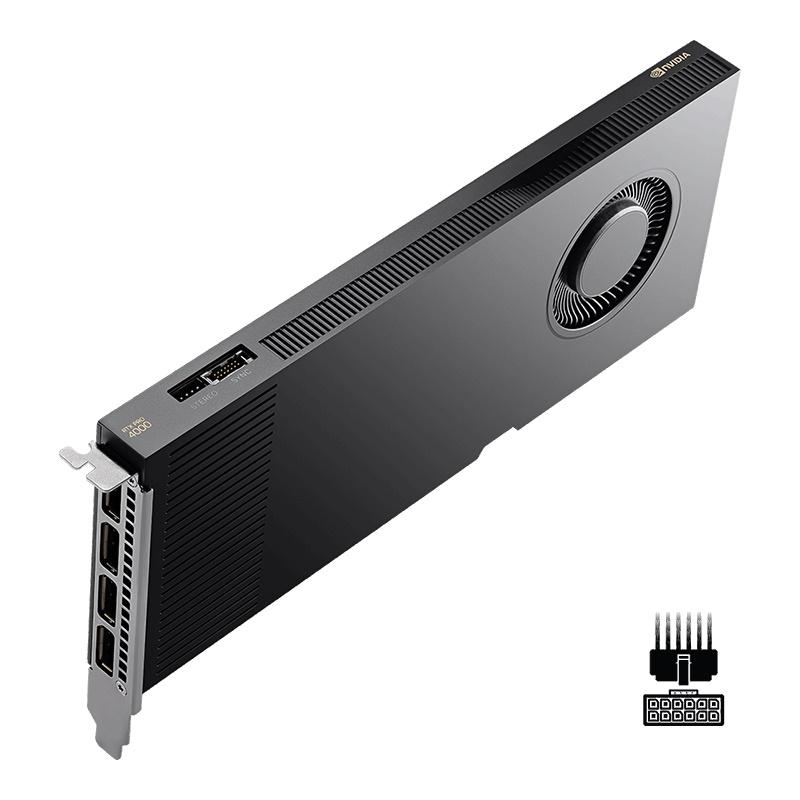 PNY RTX Pro 4000 Blackwell 24 GB grafikkort billede