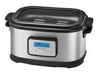 ProfiCook PC-SV 1112 sous vide - 8 l, 520 W, rustfrit stål/sort
