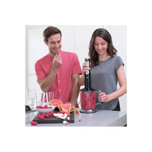 Braun Multiquick 9 MQ 9147X stavblender – 1.200 W, premium sort/børstet stål