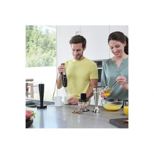 Braun Multiquick 9 MQ 9147X stavblender – 1.200 W, premium sort/børstet stål