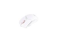 HyperX Pulsefire Haste 2 Mini - trådløs/ kablet gamingmus, hvid billede