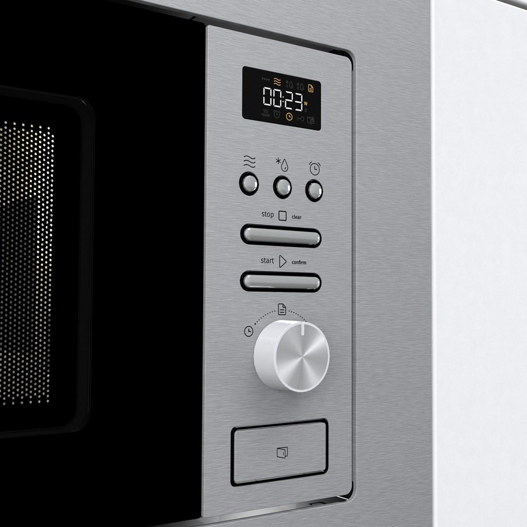Gorenje BMI201AG1X indbygget mikrobølgeovn med grill - 20 l, 800 W billede