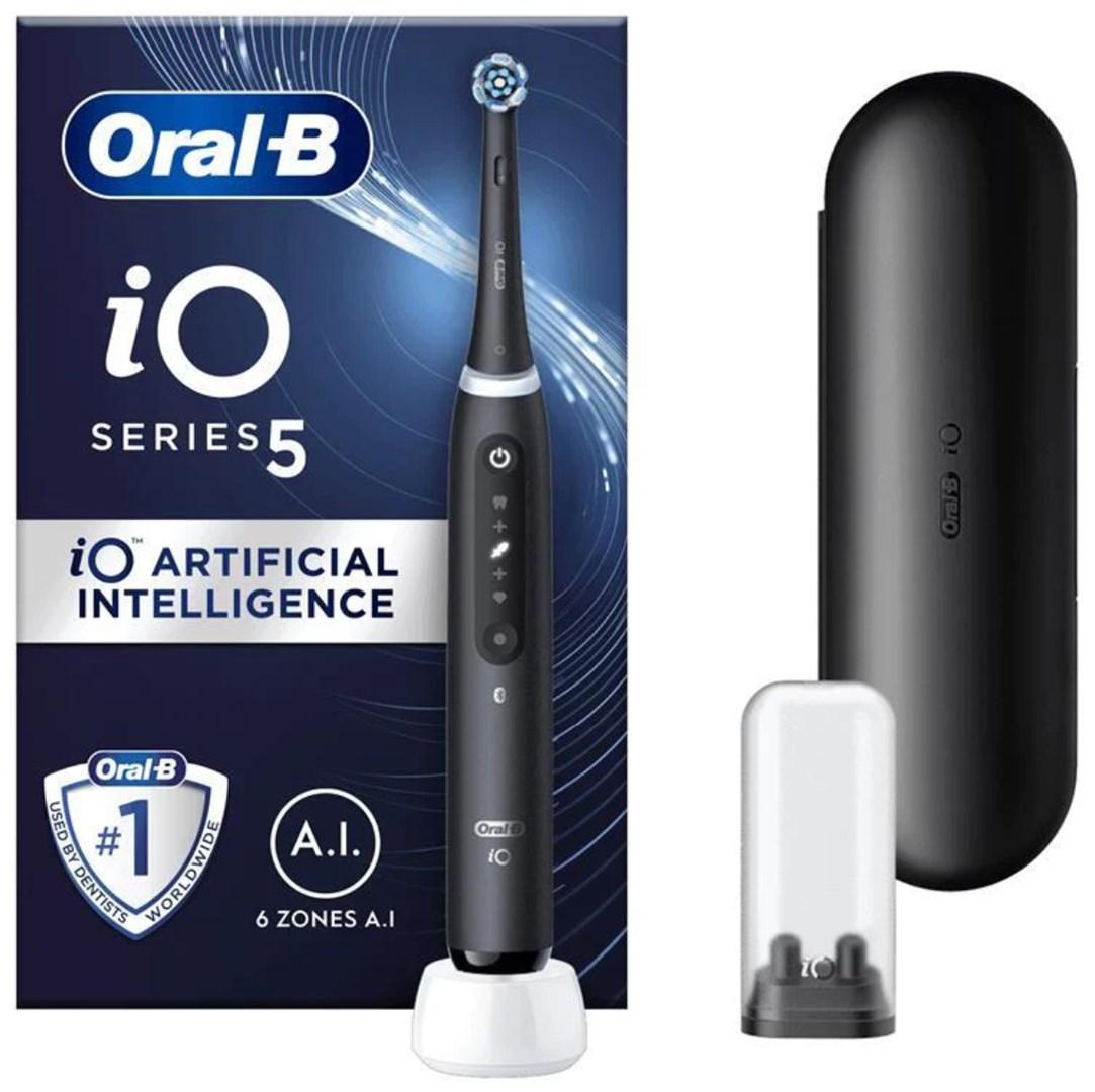 Oral-B iO Series 5 elektrisk tandbørste - sort billede