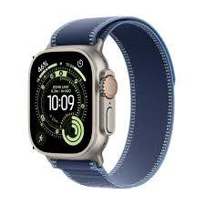 Apple Watch Ultra 3 GPS + Cellular - titanium, blå rem billede