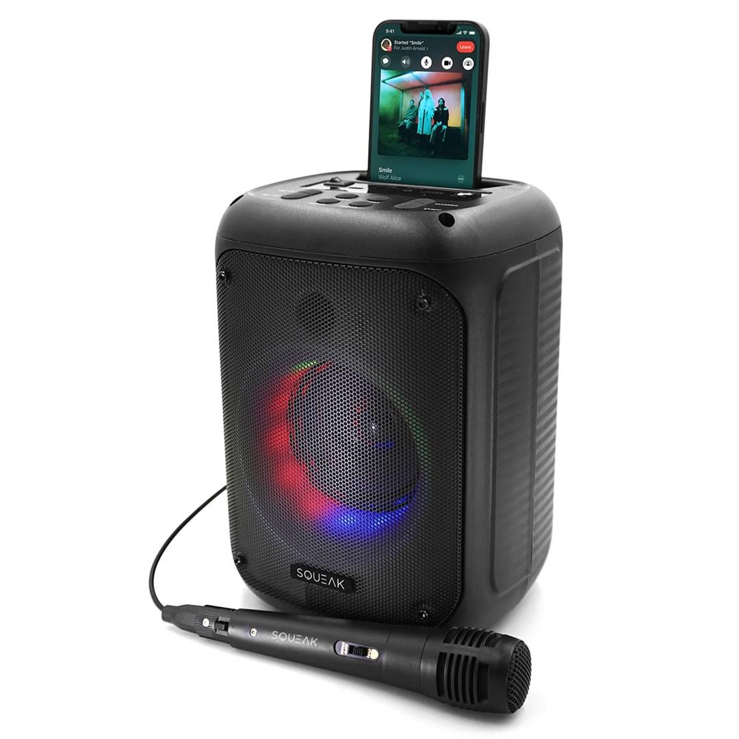 SQUEAK BeatFlow SQ1005 karaoke Bluetooth-højtaler 40 W billede