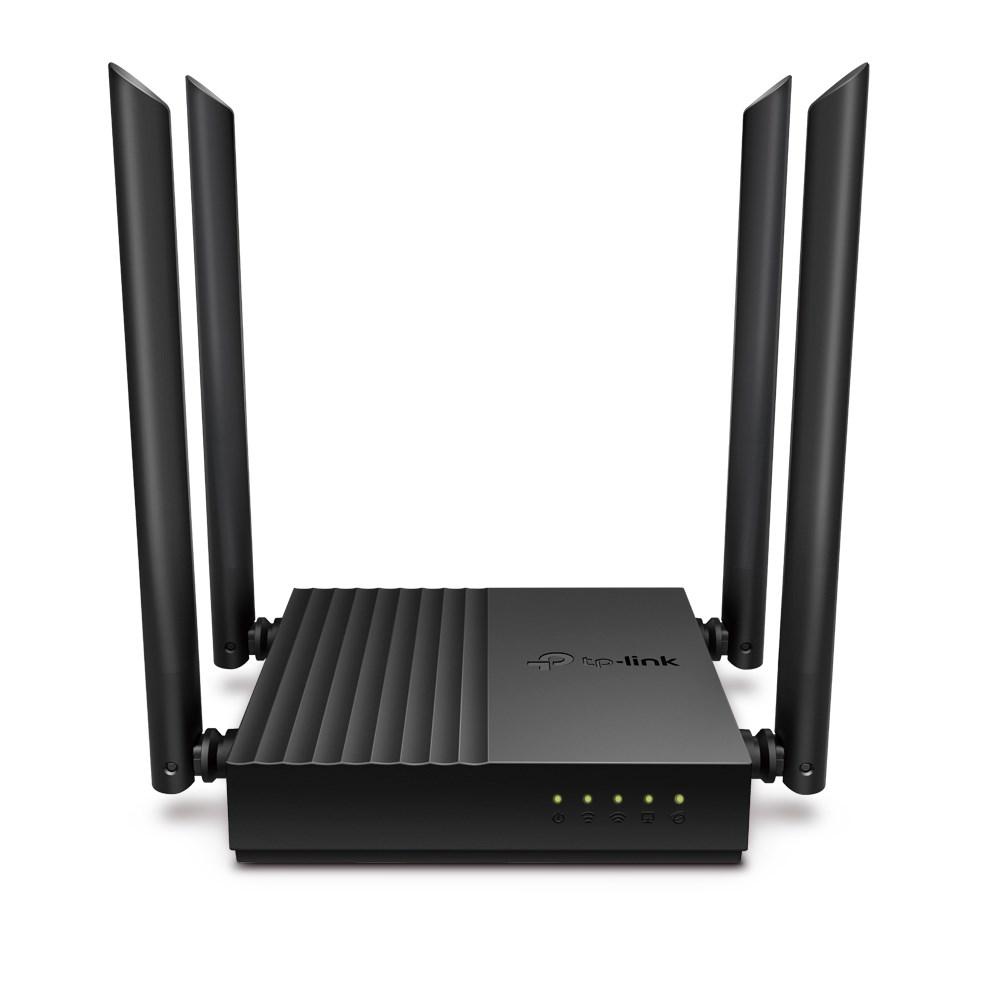 TP-Link Archer A64 dual-band gigabit router - sort billede