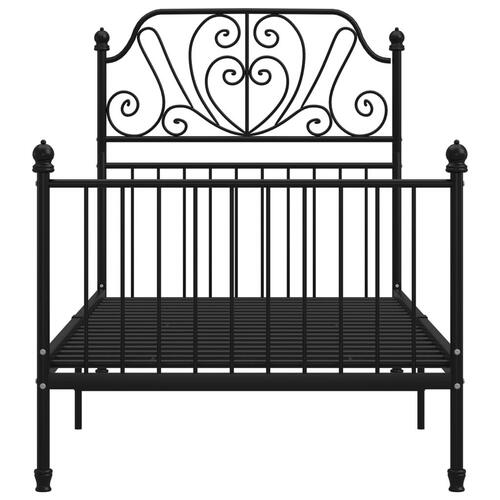 Sengestel 100x200 cm metal sort
