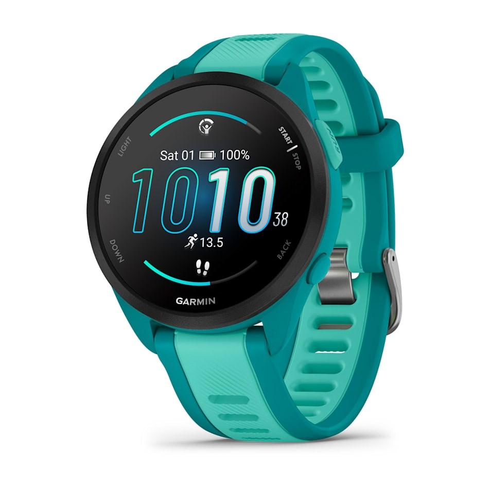 Garmin Forerunner 165 Music - 1,2" AMOLED GPS smartwatch, turkis (43 mm)