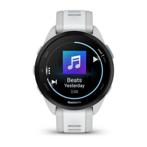 Garmin Forerunner 165 Music - 43 mm AMOLED løbe-smartwatch med GPS - Grå