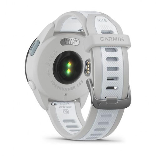 Garmin Forerunner 165 Music - 43 mm AMOLED løbe-smartwatch med GPS - Grå